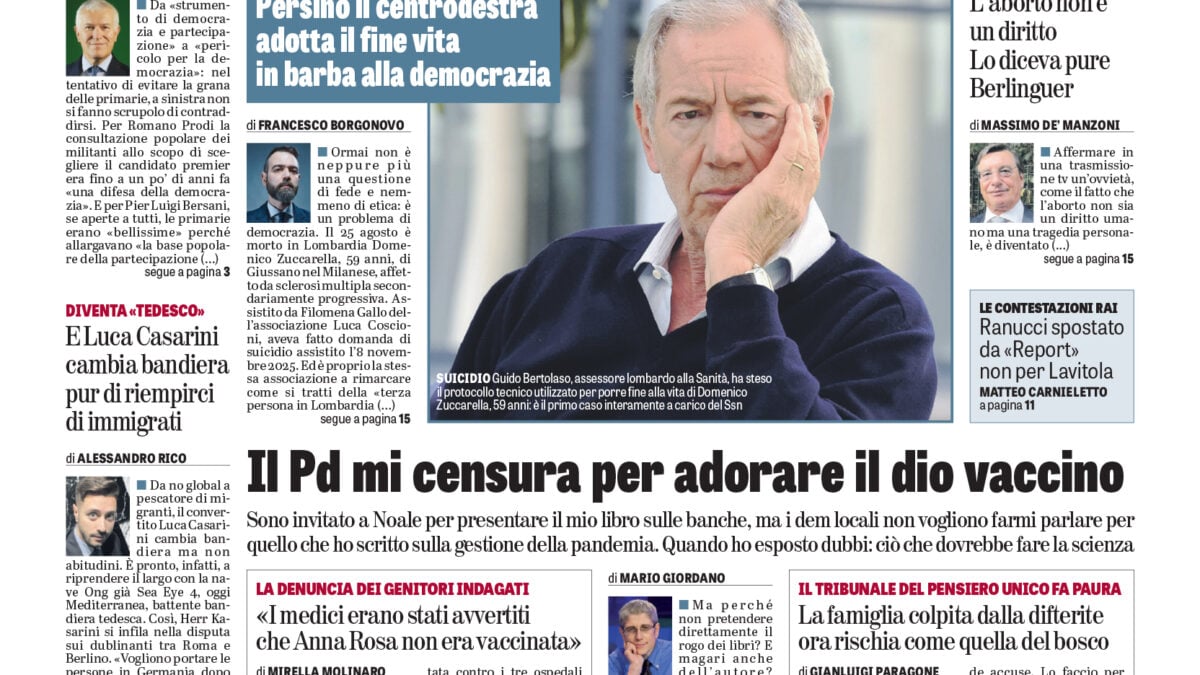 Oggi in edicola