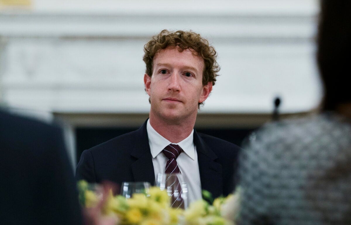 Mark Zuckerberg, fondatore e amministratore delegato di Meta