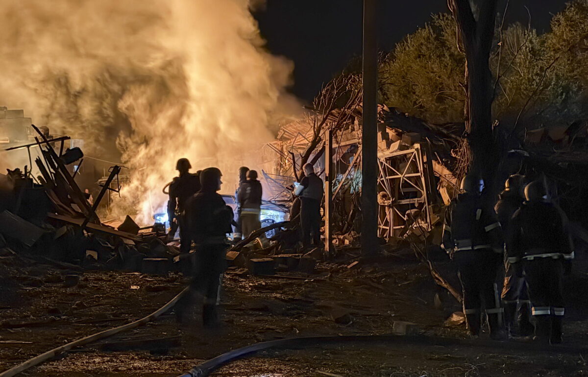 attacco russo Zaporizhzhia
