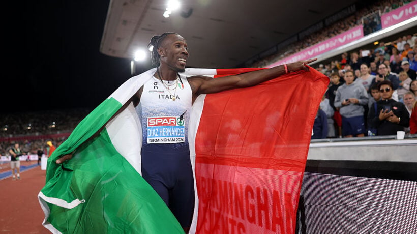 Diaz fa la storia a Birmingham: oro nel triplo con record italiano a 18,15