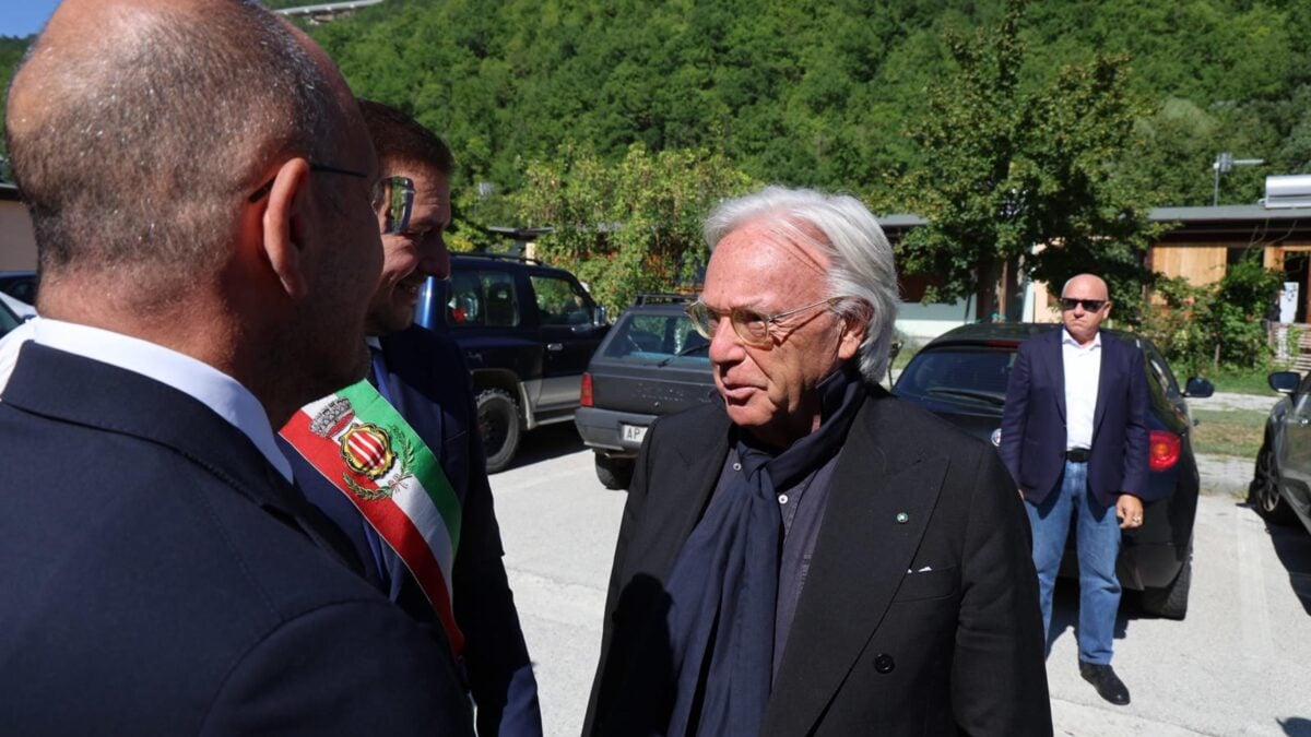 Della Valle: «Ad Arquata realizzeremo altri due stabilimenti»