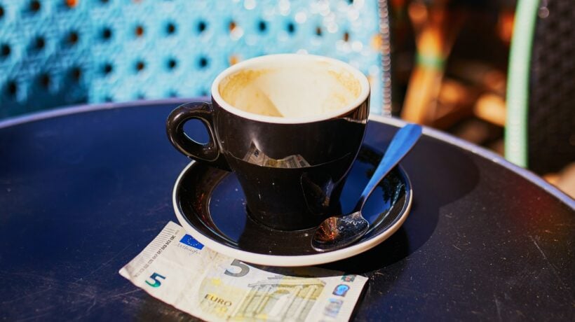 Il caffè al bar è rincarato del 24,2%