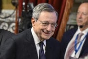 Mario Draghi, ex presidente della Banca centrale europea