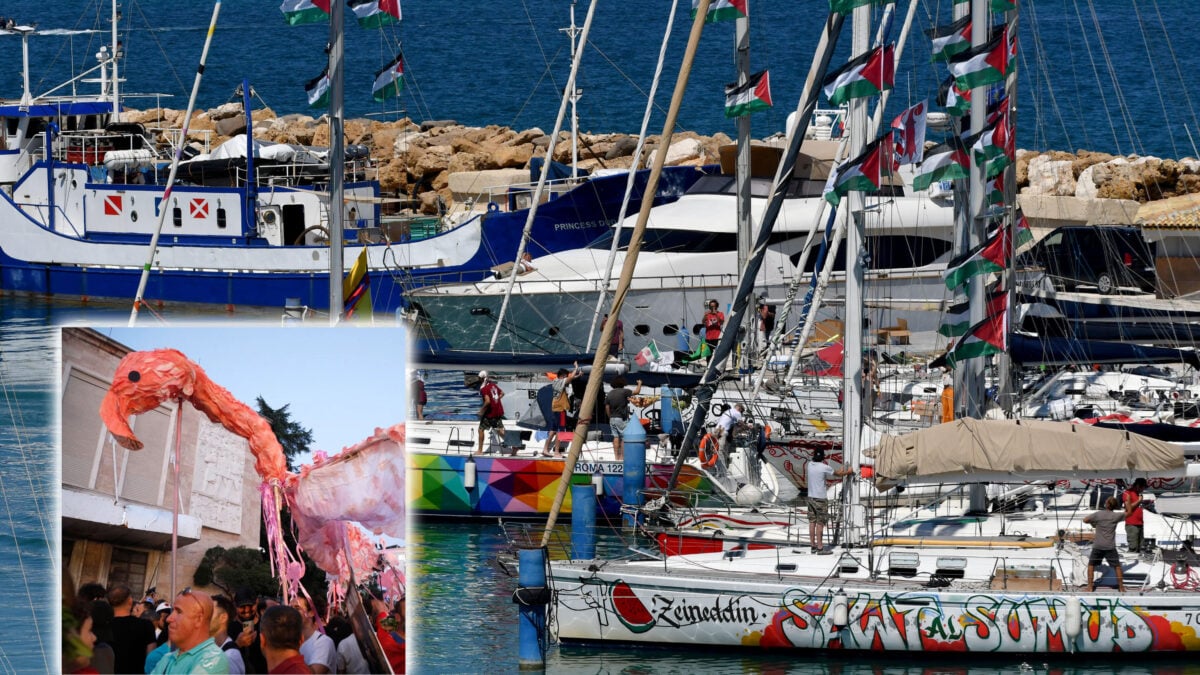 Dai bambini palestinesi ai fenicotteri. La Flotilla adesso punta sull’Albania