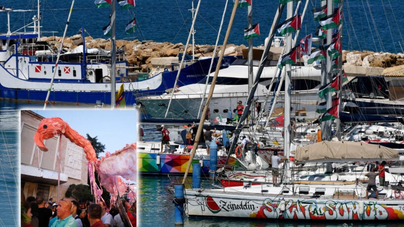 Dai bambini palestinesi ai fenicotteri. La Flotilla adesso punta sull’Albania