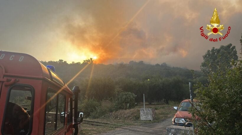 incendio ogliastra