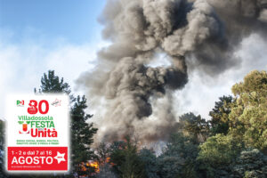 incendio villadossola festa unità