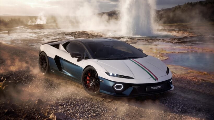 Lamborghini presenta la nuova «Temerario Tricolore»