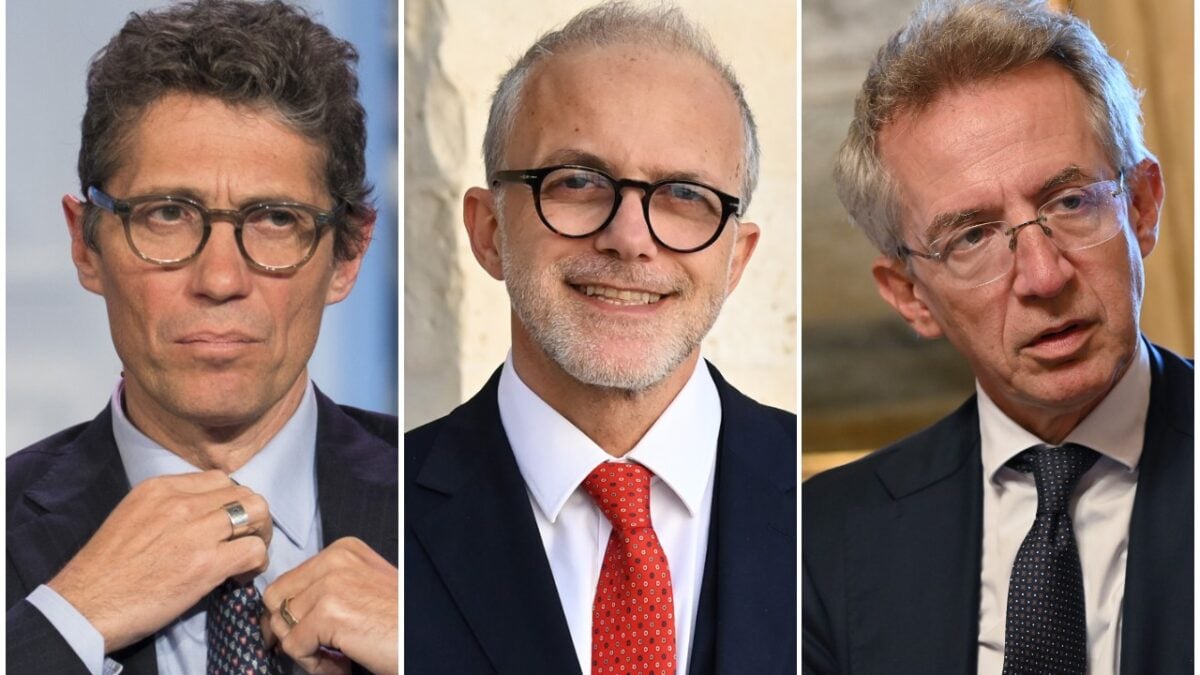 Riccardo Magi, Ernesto Maria Ruffini e Gaetano Manfredi