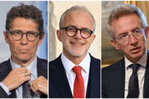 Riccardo Magi, Ernesto Maria Ruffini e Gaetano Manfredi