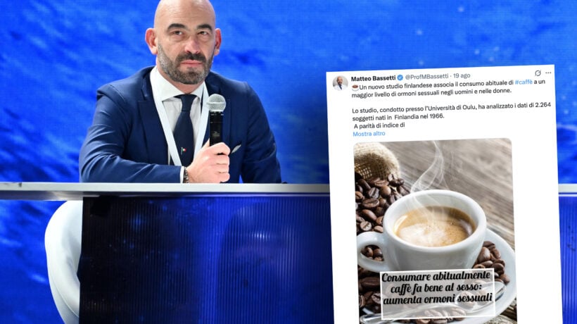 Dal caffè hot al Viagra anti cancro: tutte le sparate dell’infettivologo Bassetti