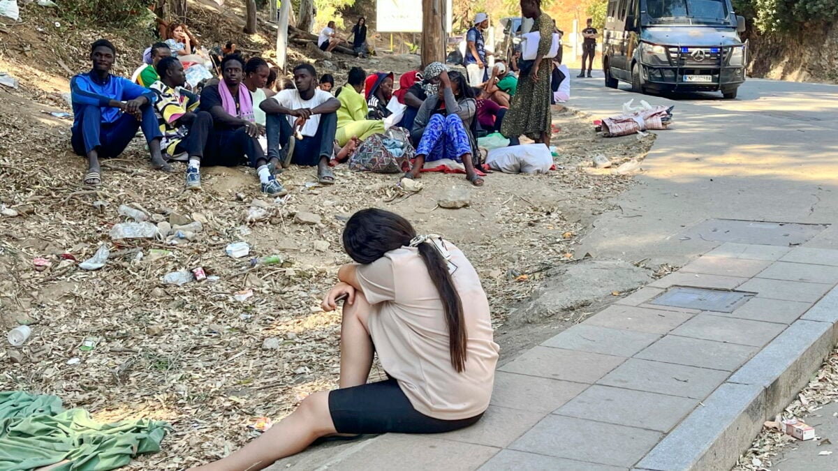 migranti spagna fiumicino
