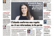 Oggi in edicola