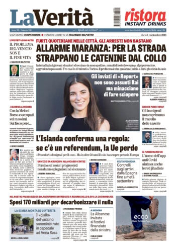Oggi in edicola