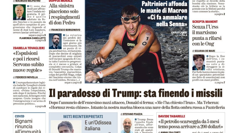 Oggi in edicola