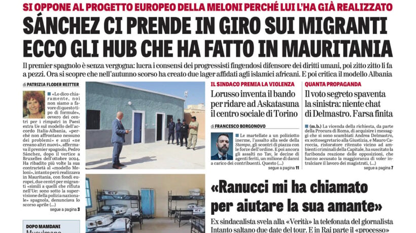 Oggi in edicola
