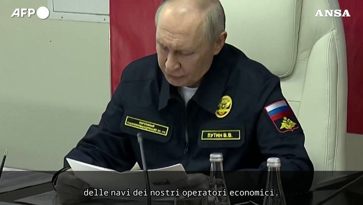 Putin: «Risponderemo ai sequestri delle nostre navi da parte degli europei»