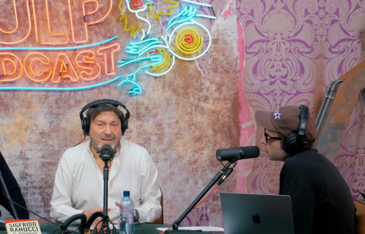 Sigfrido Ranucci ospite del podcast Pulp di Fedez