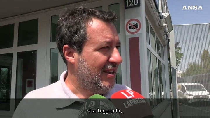 Salvini: «Raccolta fondi per Roggero agli eventi della Lega, anche a Pontida»