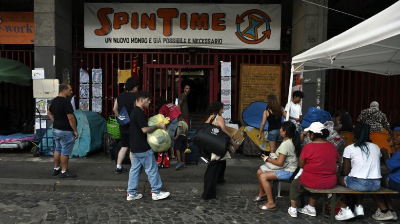 Anziché liberare la strada occupata Gualtieri cede ancora allo Spin Time