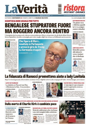 Oggi in edicola del 10 settembre 2026