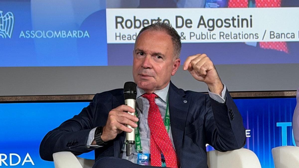 Roberto De Agostini, responsabile comunicazione di Banca Mediolanum