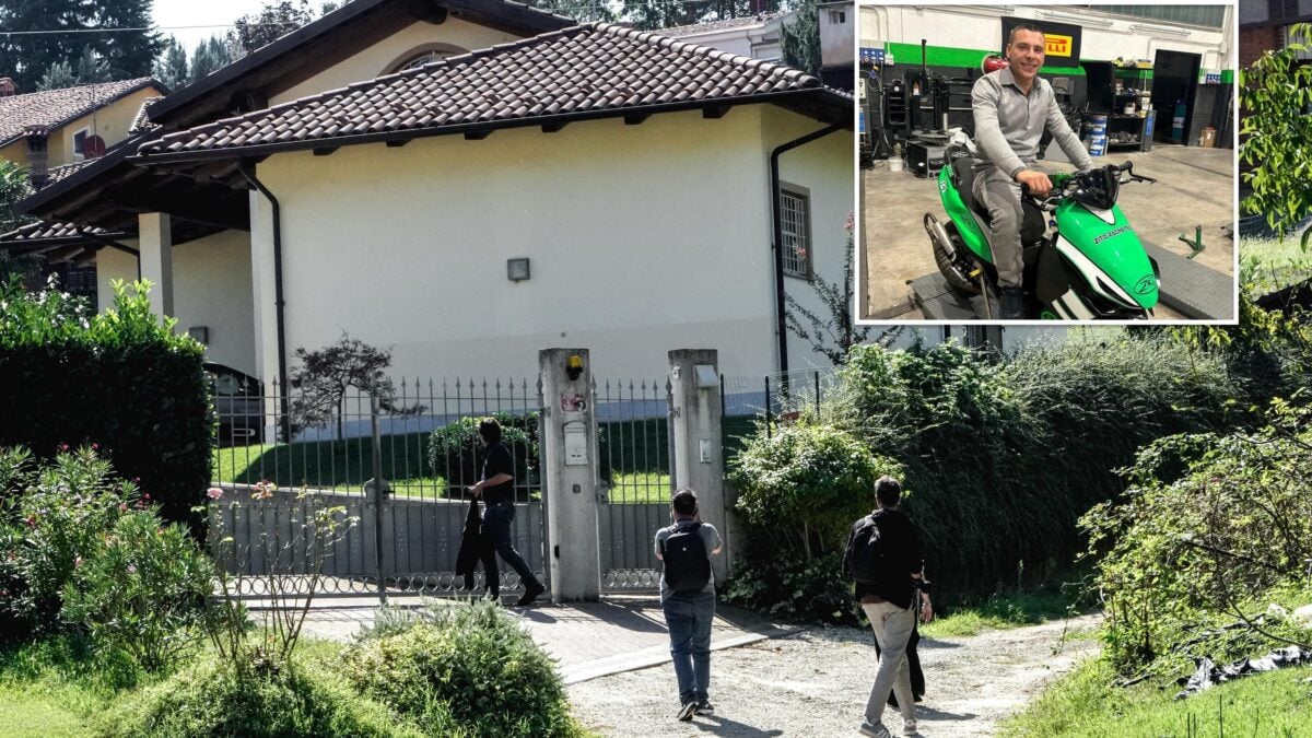 L'abitazione dell'uomo che ha sparato a un ladro a Baldissero d'Alba