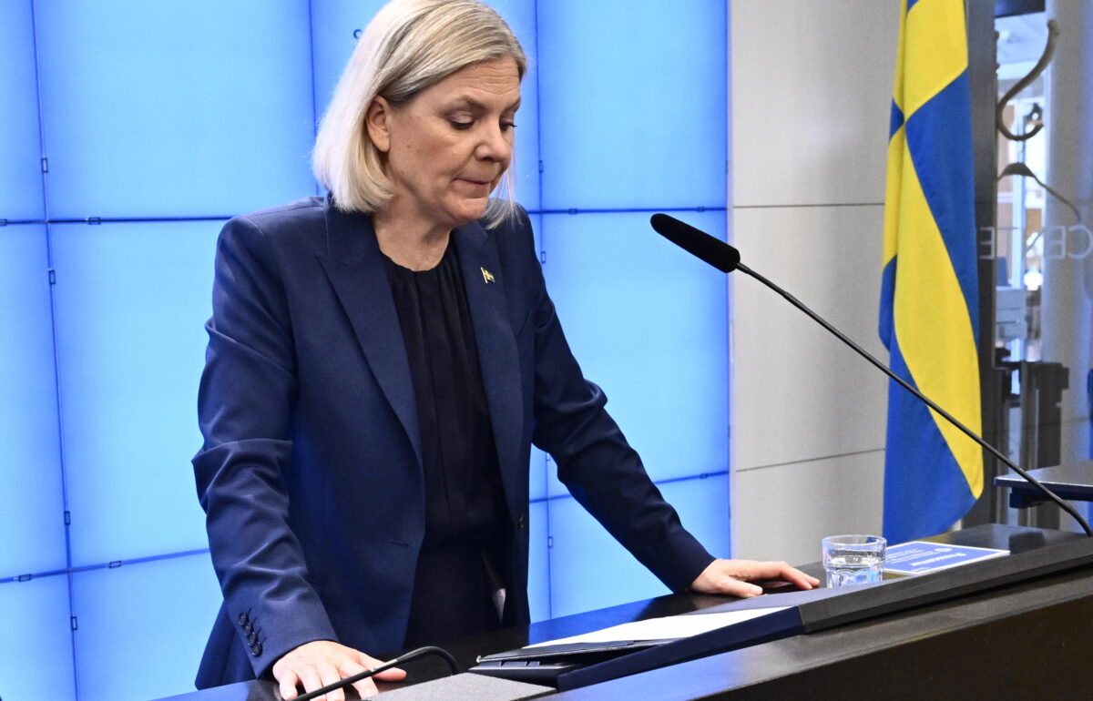 La sinistra svedese s’arrende: niente governo