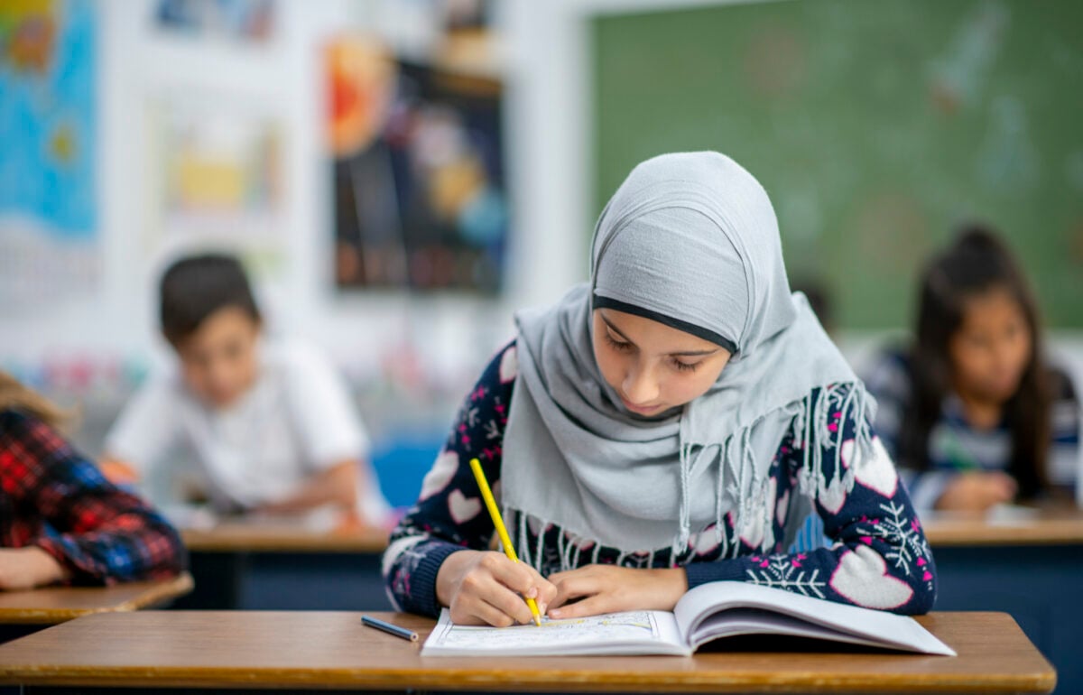 burqa scuola