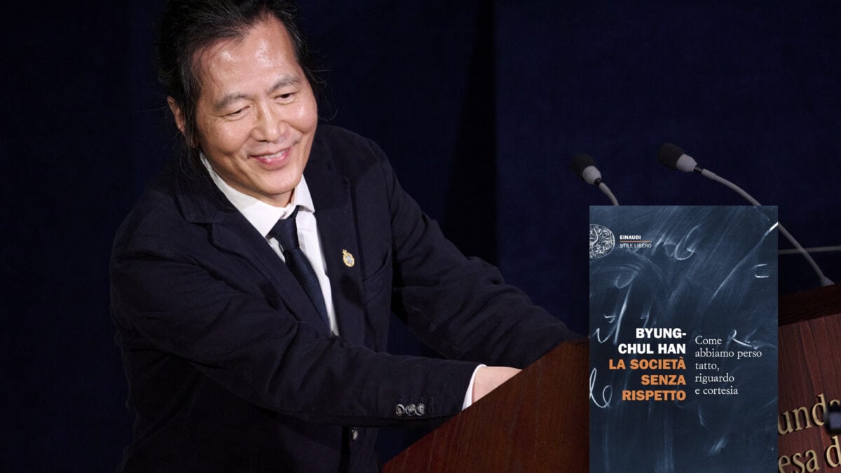 Byung-Chul Han alla cerimonia della "Princesa De Asturias"