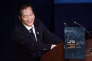 Byung-Chul Han alla cerimonia della "Princesa De Asturias"