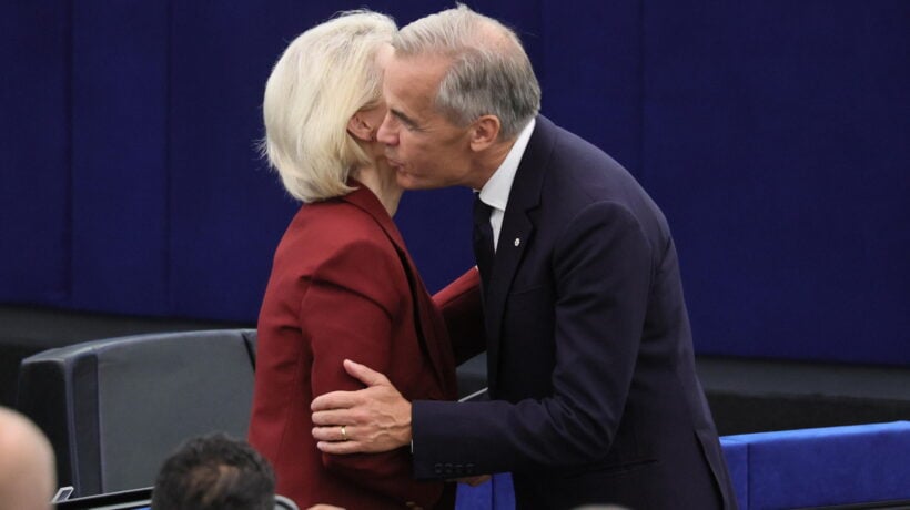 Carney e von der Leyen in idillio. Trump minaccia dazi