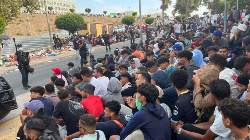 A Ceuta migranti stuprati da altri migranti