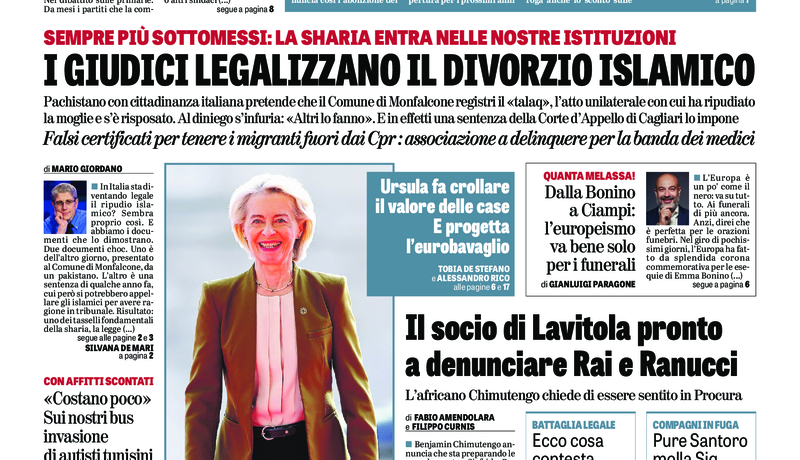 Oggi in edicola del 17 settembre 2026