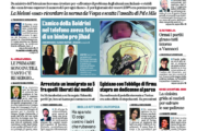 La prima pagina de La Verità di mercoledì 23 settembre 2026