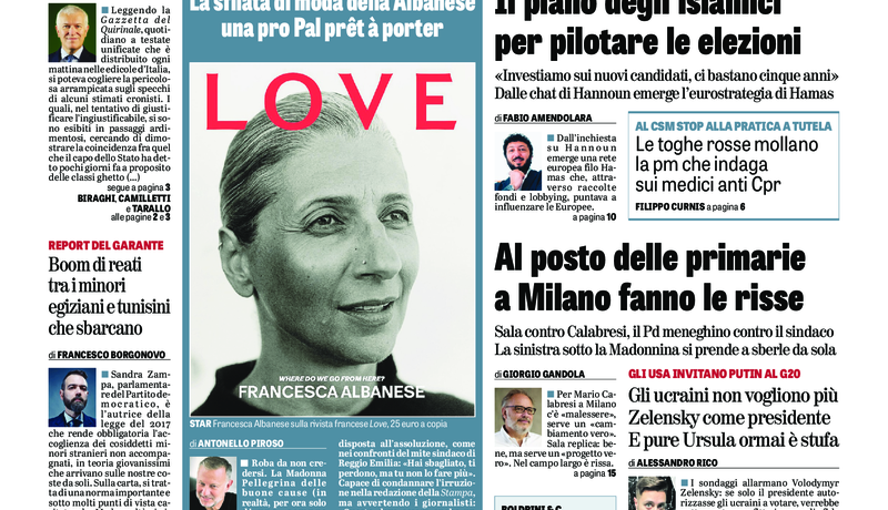 Oggi in edicola del 24 settembre 2026