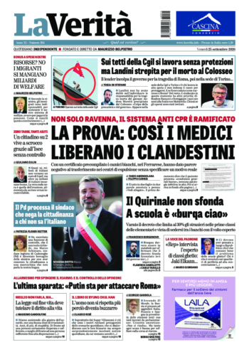 Oggi in edicola del 25 settembre 2026