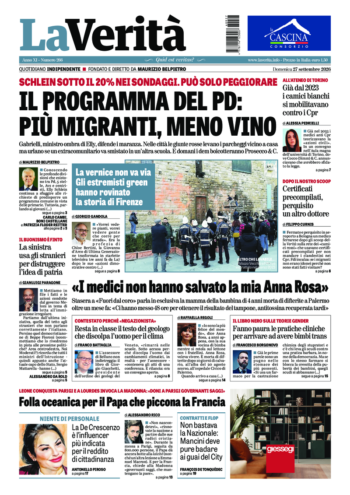 Oggi in edicola del 27 settembre 2026
