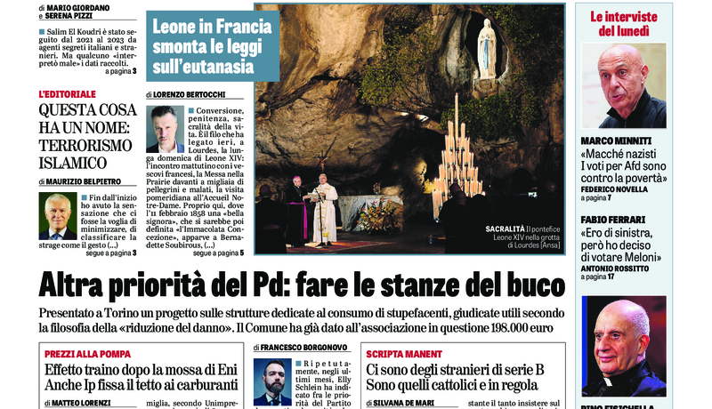 Oggi in edicola del 28 settembre 2026
