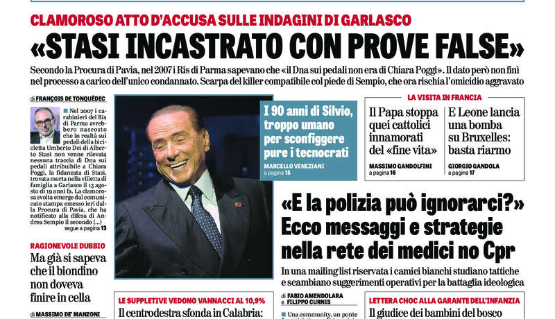 Oggi in edicola del 29 settembre 2026