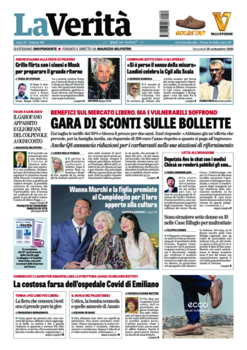 Oggi in edicola del 30 settembre 2026