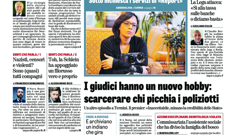 Oggi in edicola del 9 settembre 2026