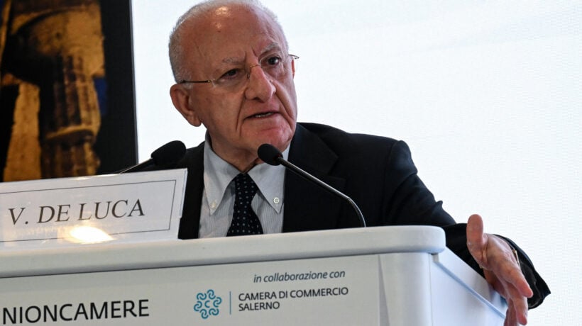 Avs: De Luca da Renzi? Troppe spese