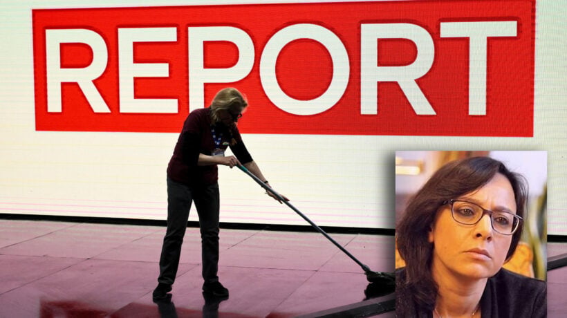 Il nuovo volto di Report bocciato da Report