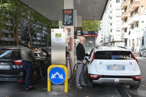 Distributore di carburante a Torino