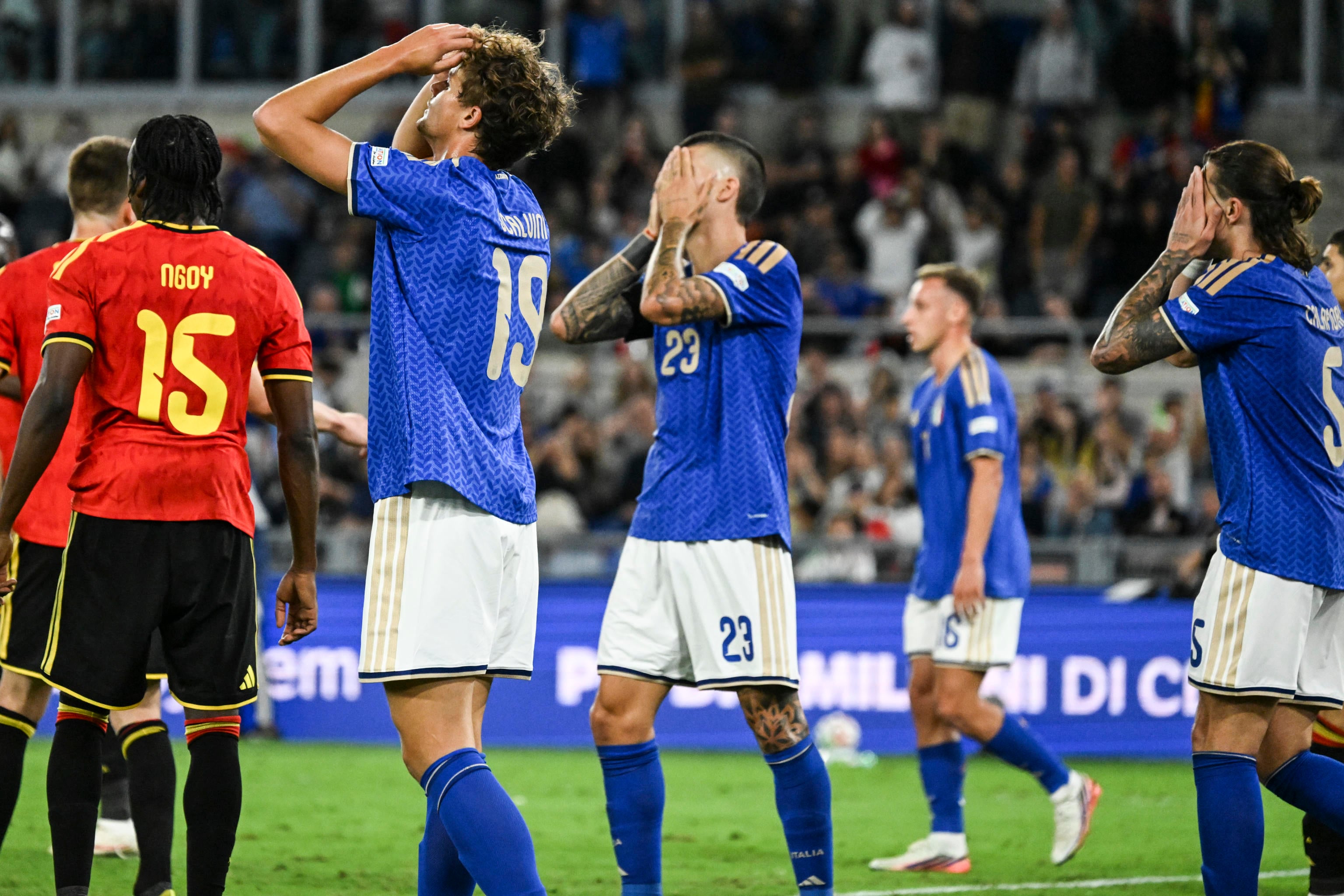 mancini il ritorno 232 amaro il belgio domina l8217italia all8217olimpico da Laverita.info mancini il ritorno 232 amaro il belgio domina l8217italia all8217olimpico