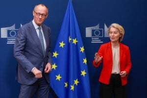 Friedrich Merz e Ursula von der Leyen