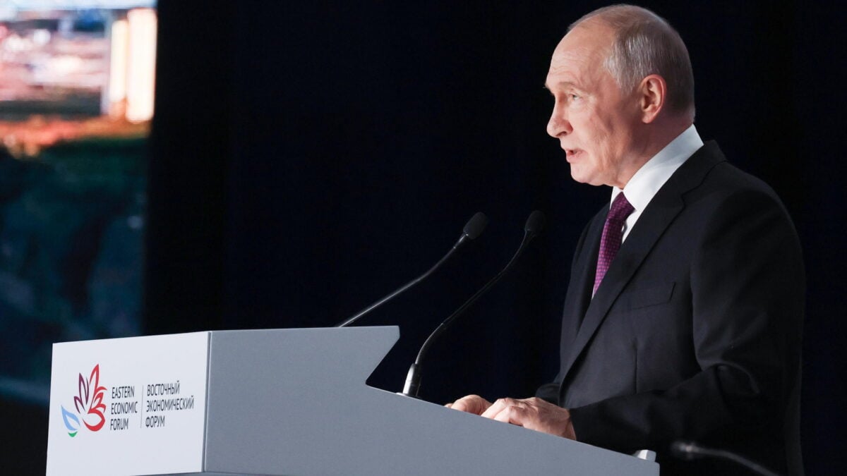 Vladimir Putin al Forum economico orientale di Vladivostok
