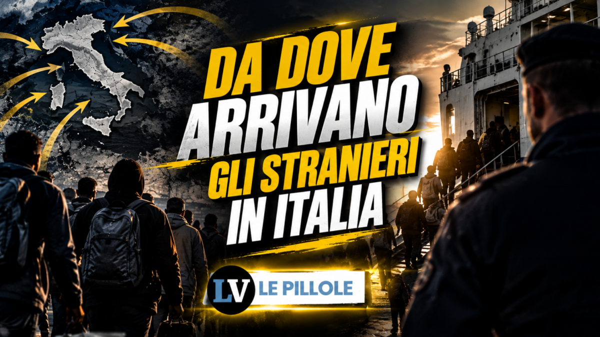 Da dove arrivano gli stranieri in Italia