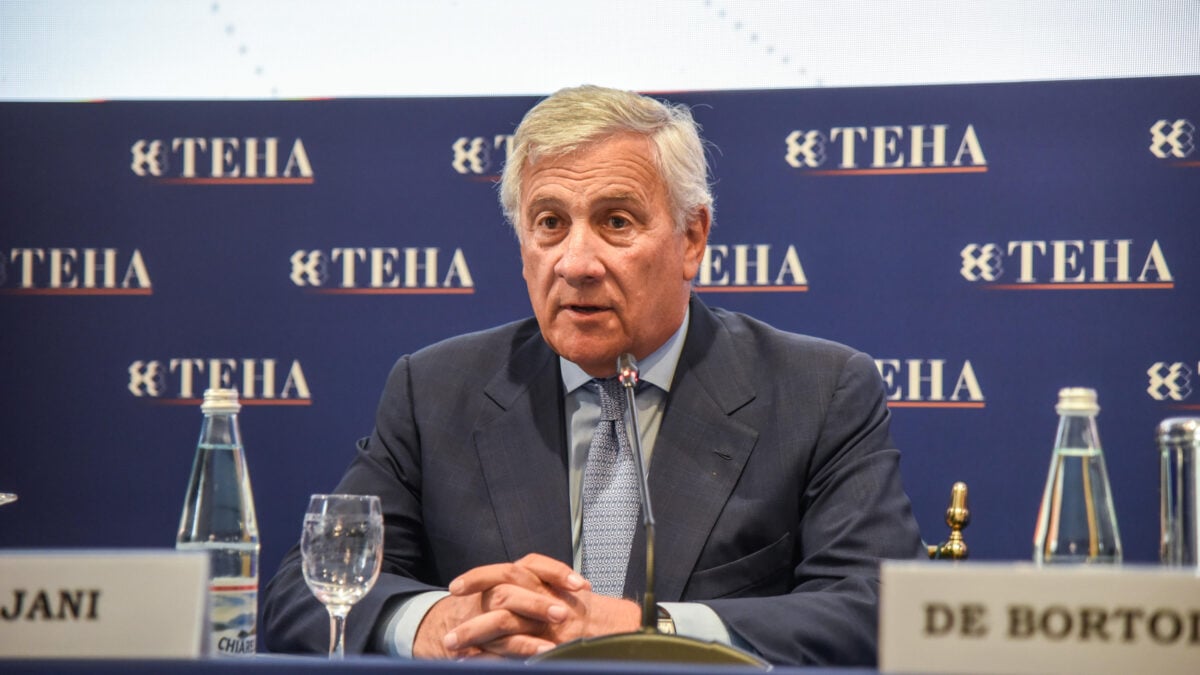 Legge elettorale, Tajani: «Fondamentale rafforzare la stabilità»